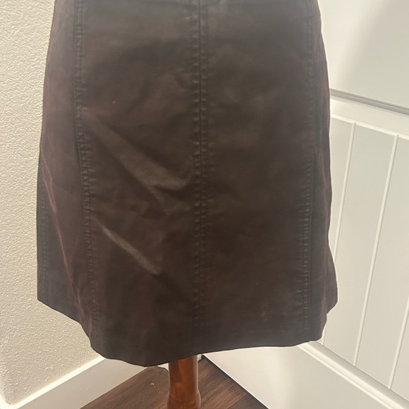 Free People Leather Skirt - Picture 3 of 4